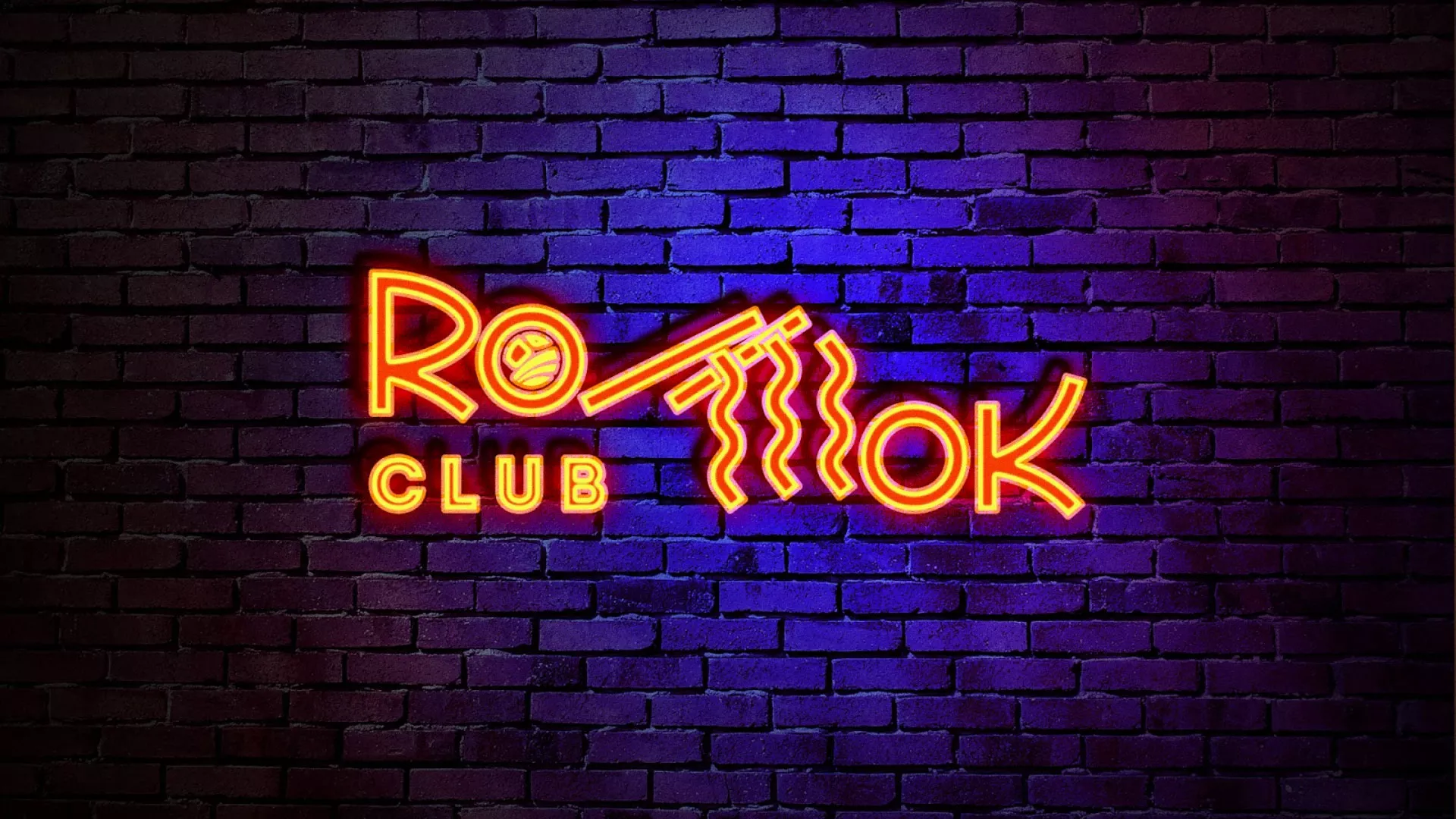 Разработка интерьерной вывески суши-бара «Roll Wok Club» в Любиме